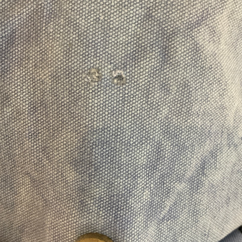 Embroidered Blue Backpack - Picture 3 of 5